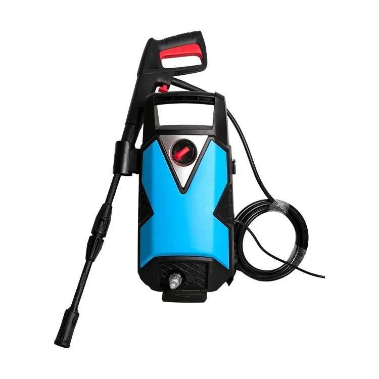 High Quality Car Washing Machine 100 Bar Cold Water Jet Cleaner 1400W Motor Long Handle High Pressure Washer