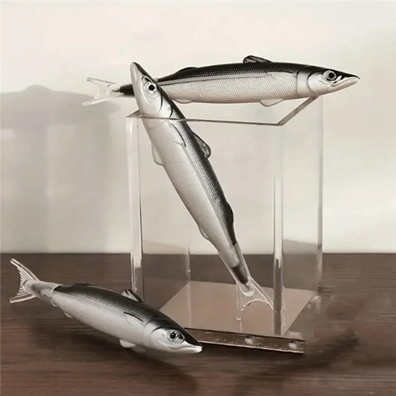 AEF7-Funny Salted Fish Styling Ballpoint Pen Ocean Series Ballpoint Pen Fish Styling Pen