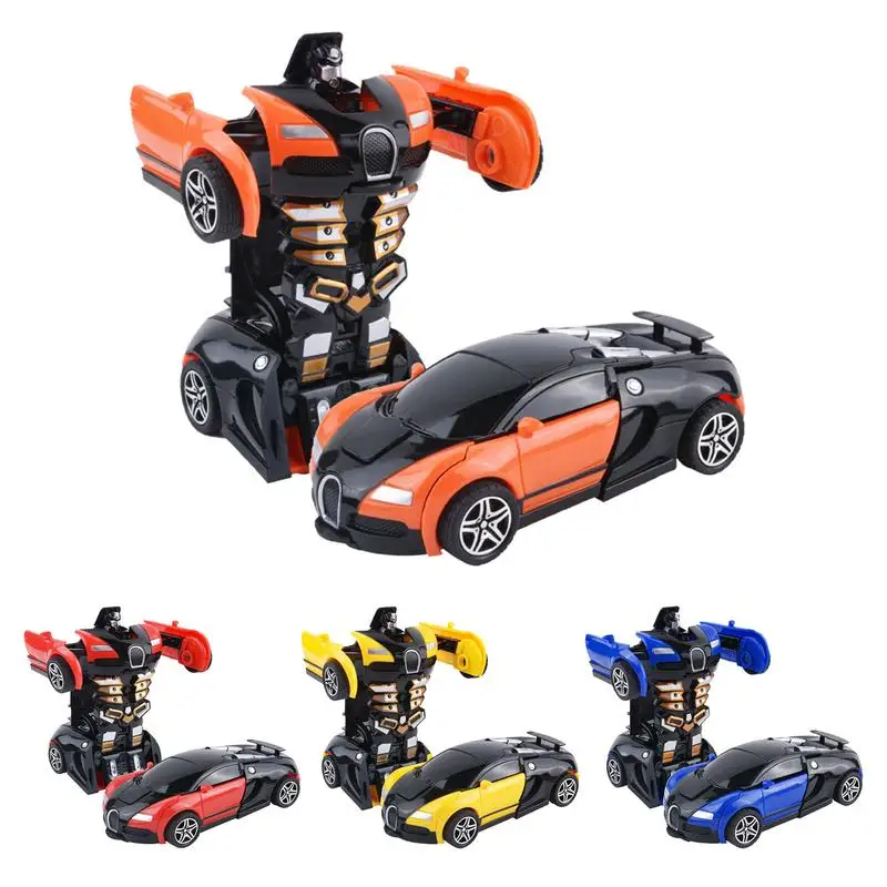 

Transform Cars For Kids Inertia Vehicle Robot Car Deformation Toys Action Figures 2 In 1 Boy Toys Toddler Cars Pull Back Cars