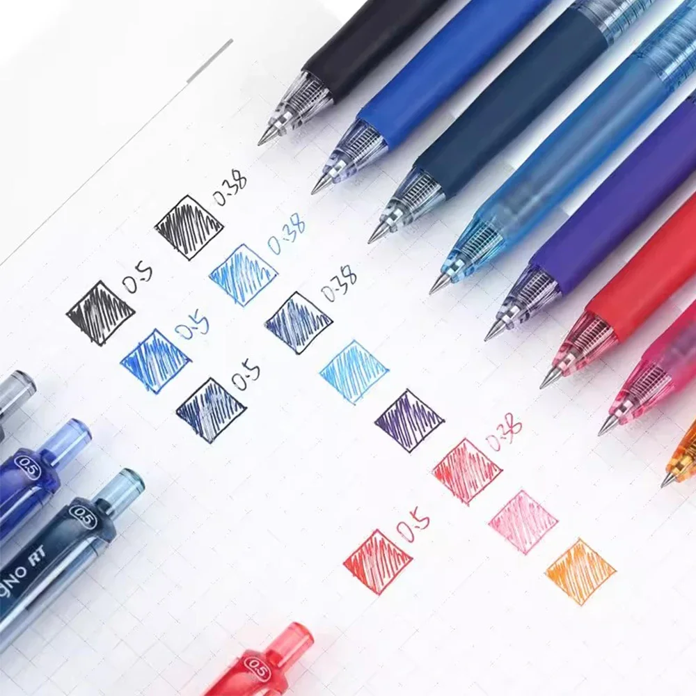 Japan UNI Gel Pen UMN-105 Press Business Office Signature Pen 0.5mm School Acsesories Kawaii Stationery Back To School Cute Pen