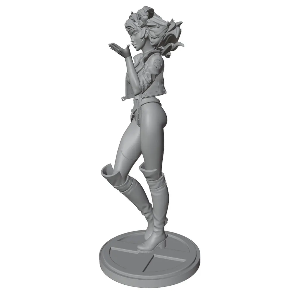 75/100/120/150mm Sexy Girl Resin Model Kits GK Miniature 3D Printed Gray Model Figurine DIY Doll Model Unassembled And Unpainted