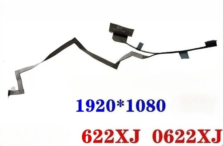 Brand New For Dell Latitude 7420 E7420 Screen Cable GDC41 EDP 6mm RGB FHD Non-Touch Screen Cable 622XJ 0622XJ DC02C00QU00