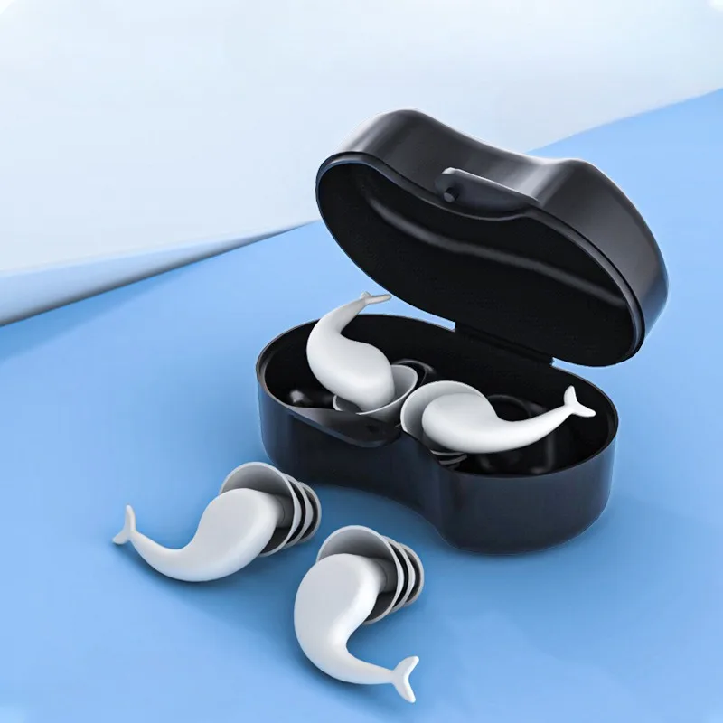 3 Layer Sleep Noise Reduction Earplug Ear Protection Earplugs Anti-Noise Waterproof Plug for Travel Work Swim Ear Plugs