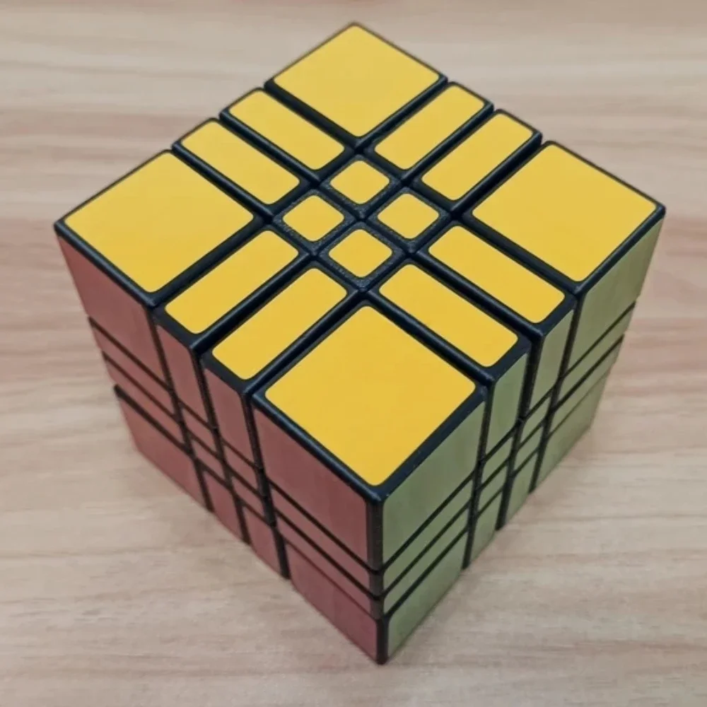 

4x4x4 Mirror Cube Calvin's Puzzle Stealth 3x4x5 Cube Black Body (Xu Mod) Cast Coated Funny Toys for Kids 6-12y Magic Cube Puzzle