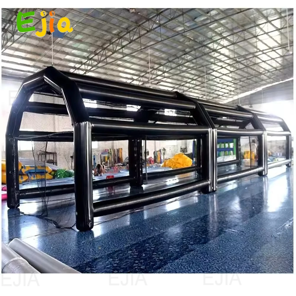 

Stock Airtight 20'X16'X11' -6m PVC Inflatable Batting Cage Interactive Games Air Tight Inflatable Baseball Softball Batting
