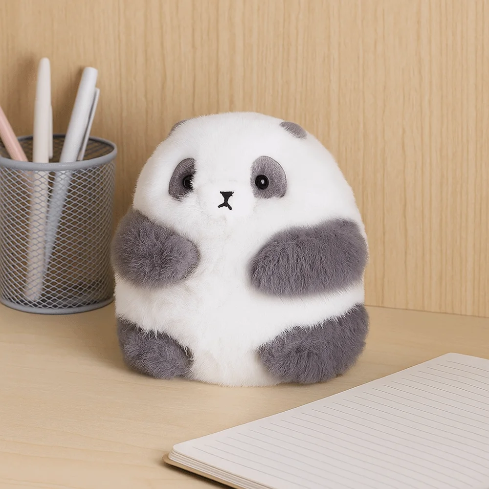 Capibara in plastica Bicchiere di peluche Artigianato fatto a mano Capibara Peluche Modello Mini Statua Panda Giocattolo a dondolo Bambini Ragazze Ragazzi