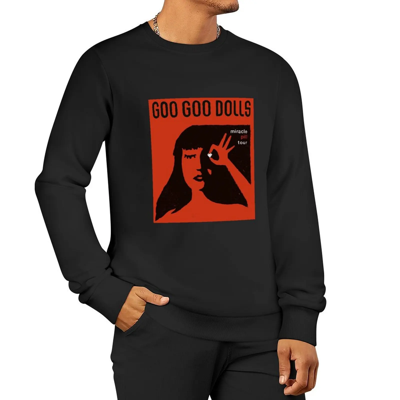 That Goo Goo Goo Pill miracle for medicine Dolls Pullover Hoodie autumn jacket men blouse male clothes oversize sweatshirt