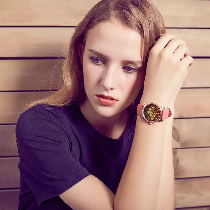 VAN GOGH  Women Watch Luxury Original Brand Quartz Watch Draw Painting 2025 New Elegant Fashion Waterproof Wristwatch Gifts