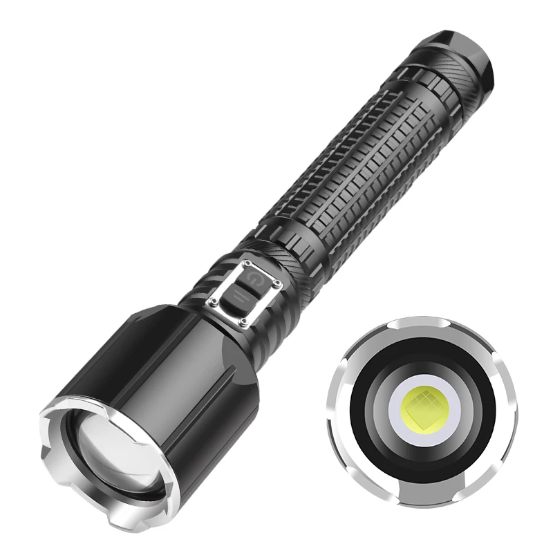 26650 Battery Led Flashlight The Most Brightest 16 core XHP160 1000,000LM Torch Zoomable Usb Chargeable Light Lantern