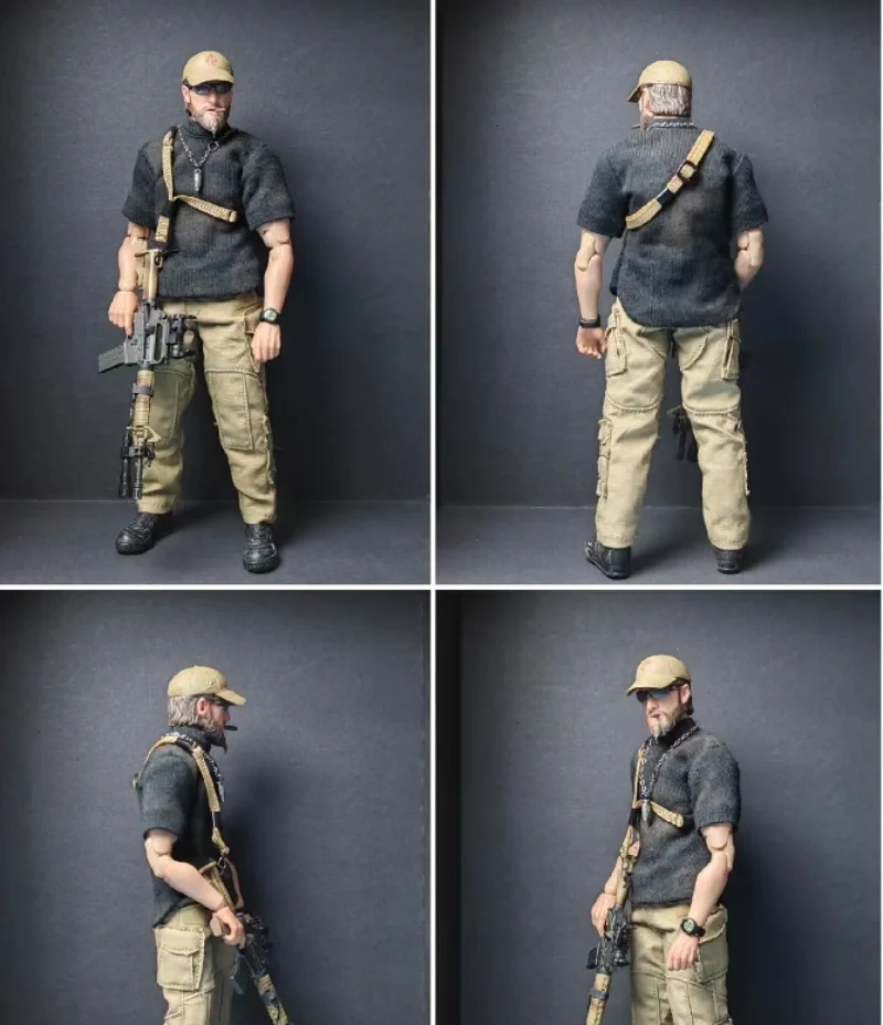 Modelo de alça de arma ajustável em escala 1/12 para figura de 6 ''(apenas correias de arma)