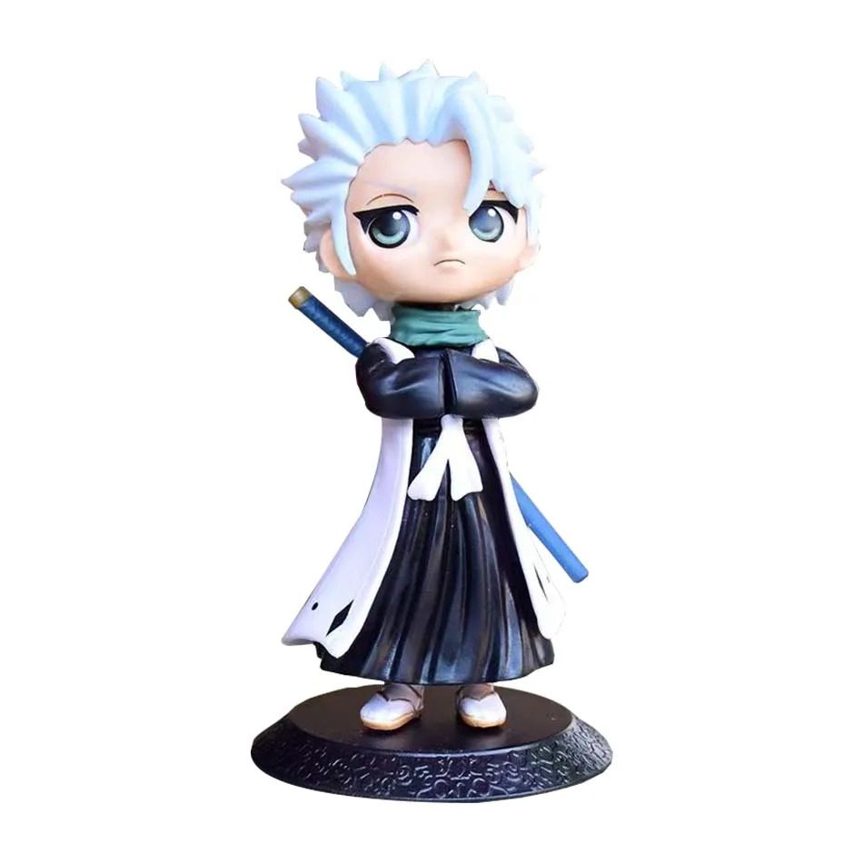 15cm Anime figure BLEACH Ichigo Kurosaki Captain ten Hitsugaya Toushirou PVC Action Figure Collectible Model Toys Kid Gift