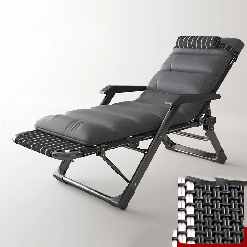 Relax Individual Foldable Chair Single Reclining Sunbed Ergonomic Chair Sofas Sleeping Sillones Reclinables Replica Furniture