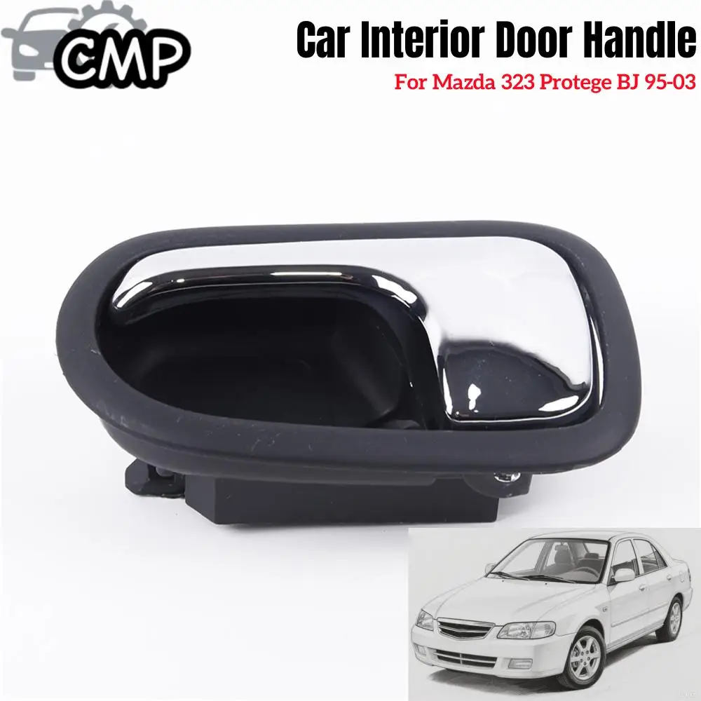 

﻿1pc Left Side Front Rear Car Interior Durable Door Handle Fits For Mazda 323 Protege BJ 95-03 Car Door Replacement Part