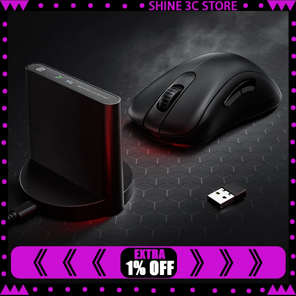 

Беспроводная мышь ZOWIE GEAR U2/EC/S/FK/ZA-DW, двухрежимная мышь Paw3950, 4000 Гц, скорость запутывания, легкие игровые мыши, аксессуары для ПК