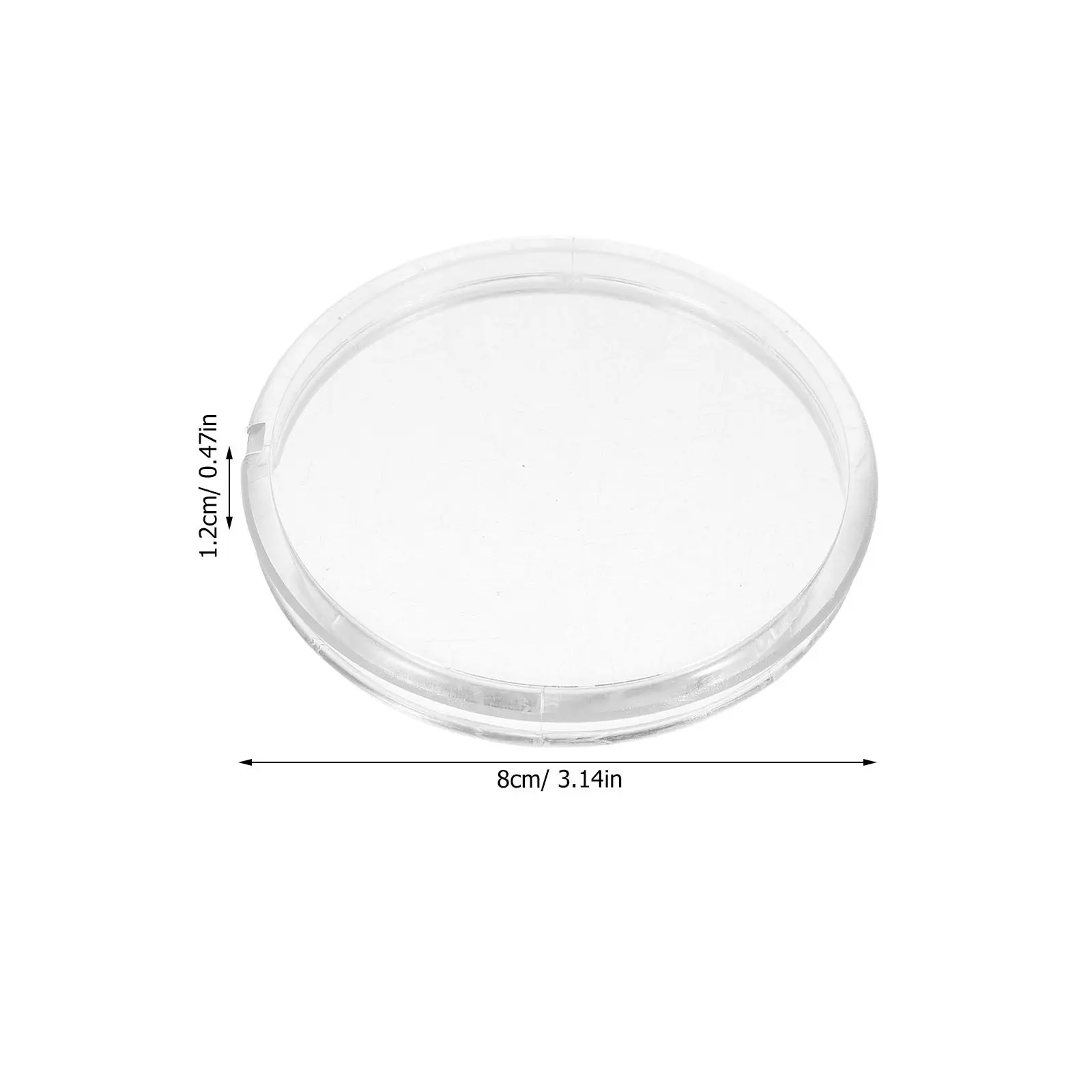 2Pcs Pressure Gauge Cover Transparent Protective Lens Replacement Clear Regulator Dial Guard Air Compressor Manifold Mechanical
