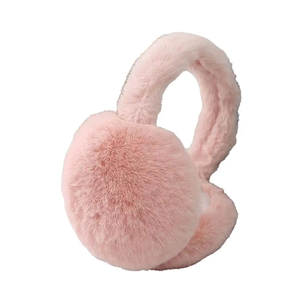 Winter Ear Protectors Warm Plush Cold-Proof Thickened Ear Covers Foldable Windproof for Students Internet Celebrity Cute Style