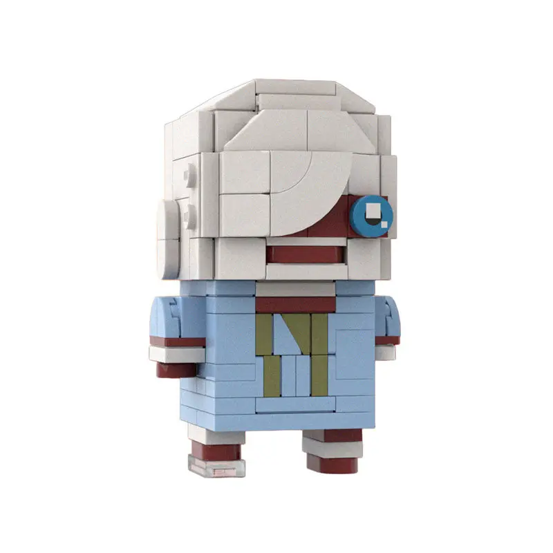 MOC Mundspülung BricksHeadz Anya Modellbausatz Konstruktion DIY-Spielzeug Bildung Kreative Idee Weihnachtsgeschenke – Detail 5