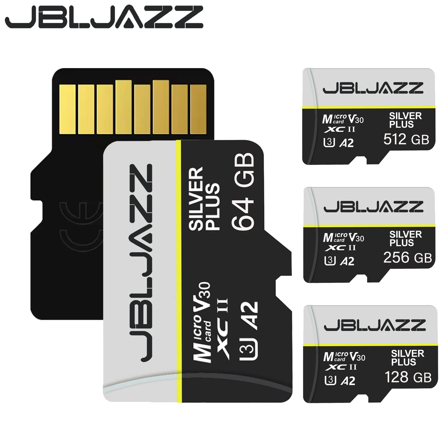NEW SD Memory Card 128GB V30 U3 High-Speed Micro SD Card 512GB 256GB Stable Performance TF Card For Phone Drone Camera