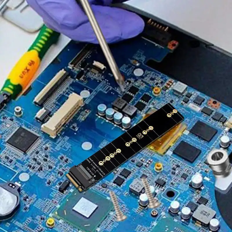 Адаптер расширения PCIE Высокая совместимость Карта расширения PCIE Адаптер NVMe SSD Практичная карта адаптера PCIE M.2 Расширение M.2