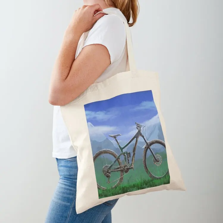 mountain bike Tote Bag tote bag canvas canvas tote bag hand ladies Gift bags