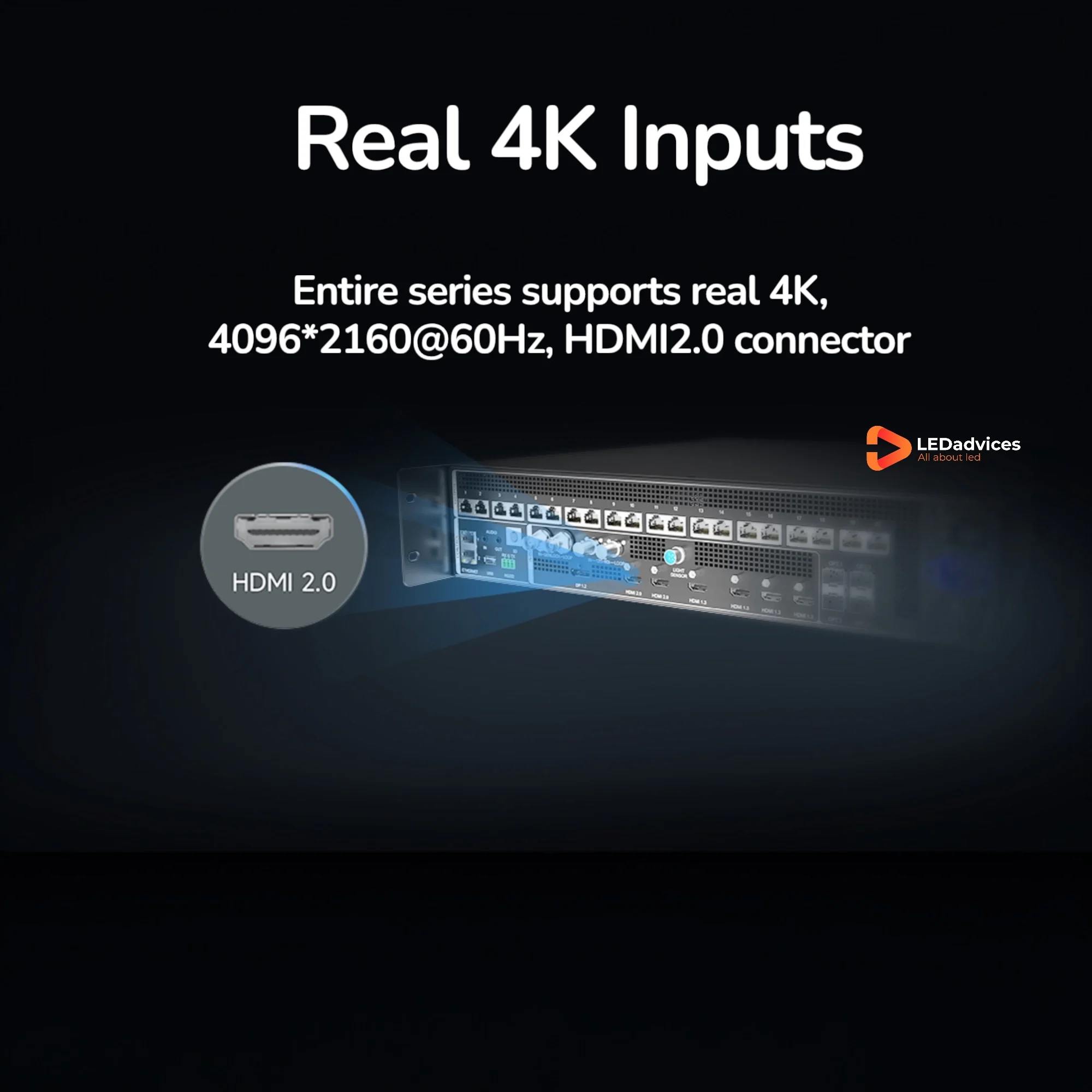Novastar New All-in-one VX400-PRO VX600-PRO VX1000-PRO VX2000 Pro 4K@60Hz HDMI2.0 LED Controller 3D HDR LED Screen Display