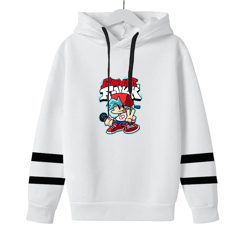 

Friday Night Funkin Boys Girls Fashion Sports Pullover Tops Hoodie Men Women Harajuku Loose Long Sleeve Hooded Pullover
