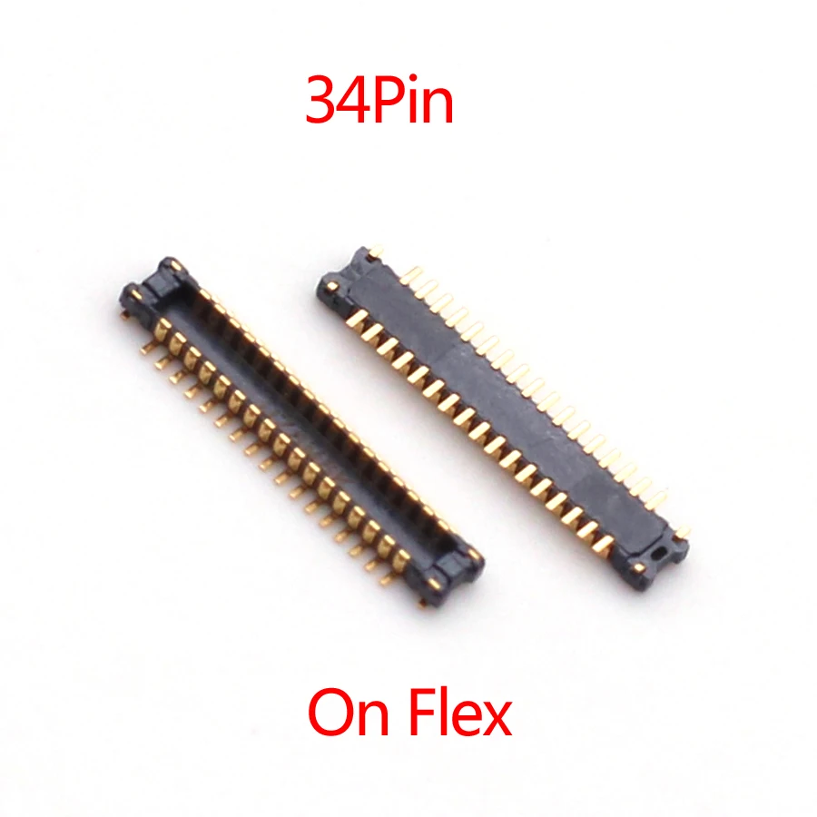 

2-20Pcs 34 Pin For Samsung Galaxy J3 2017 J330F SM-J330 A3000 A300F A3009 Lcd Screen Display FPC Connector On Motherboard