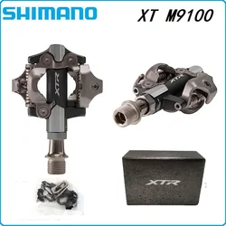 SHIMANO XTR PD-M9100 S1 Competition SPD XC педаль горного велосипеда вал без пряжки 9/16 