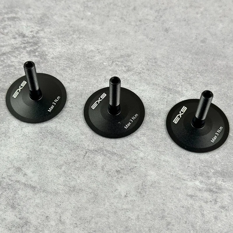 For Road BikeEXSAll-in-one blackM6x30mmLightweight design stem cap,For bicycle parts and components