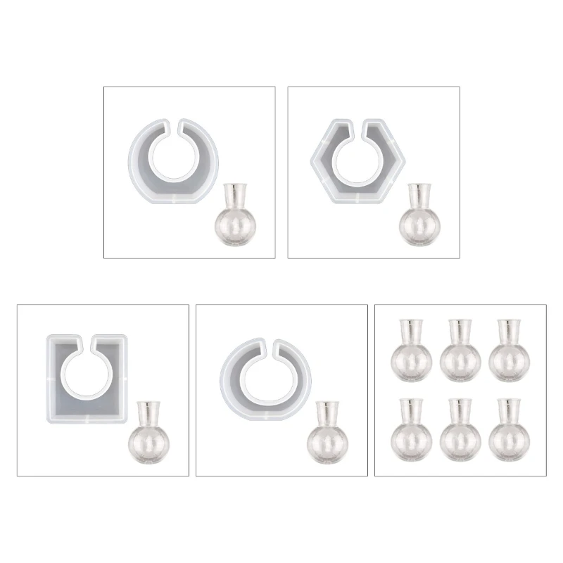 Propagation Station Hydroponic Flower Vase Silicone Mold DIY Epoxy Casting Dropship