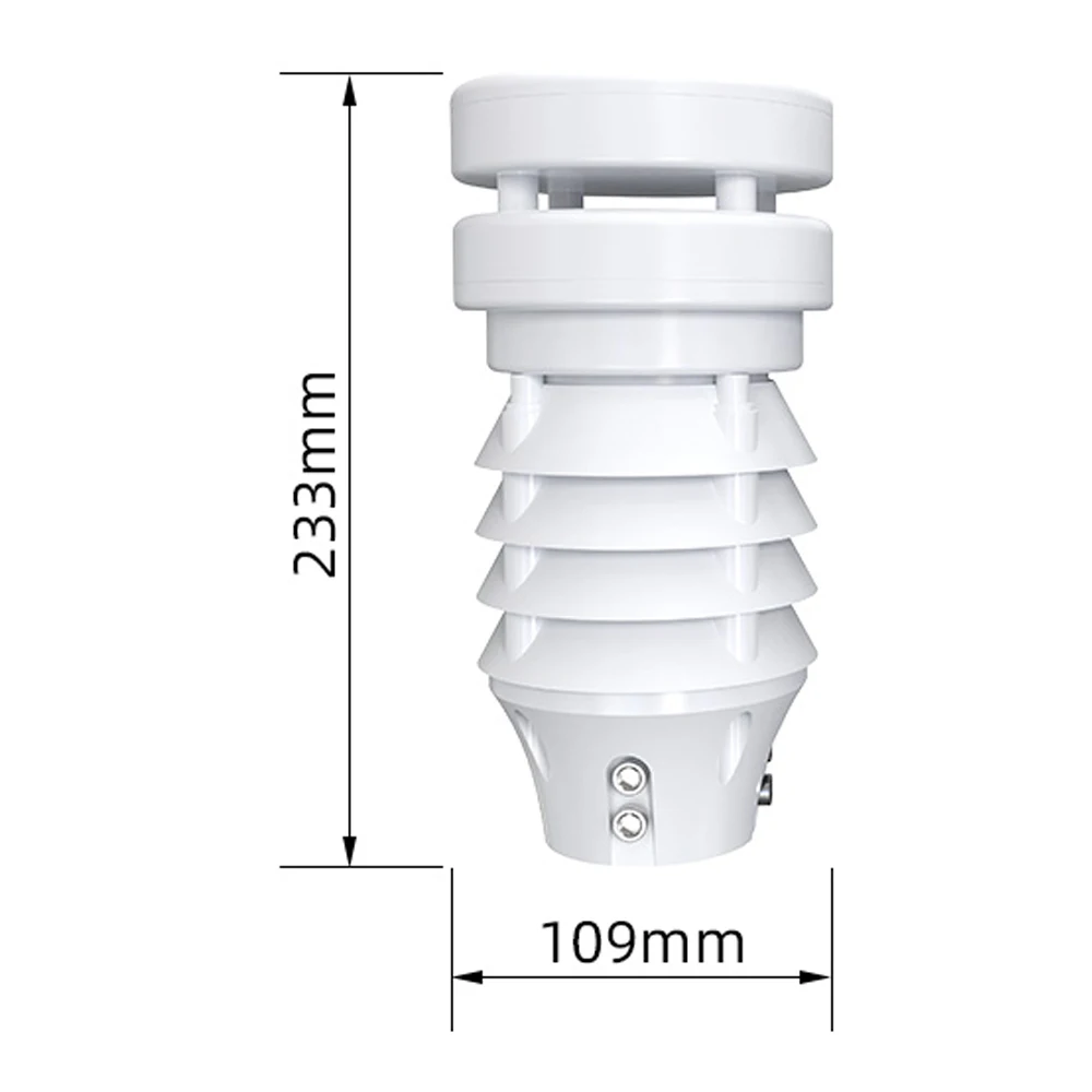 Ultrasonic Wind Speed Weather Station Agricultural Solar Radiation Sensor PM2.5 Temperature and Humidity Rainfall Transmitter