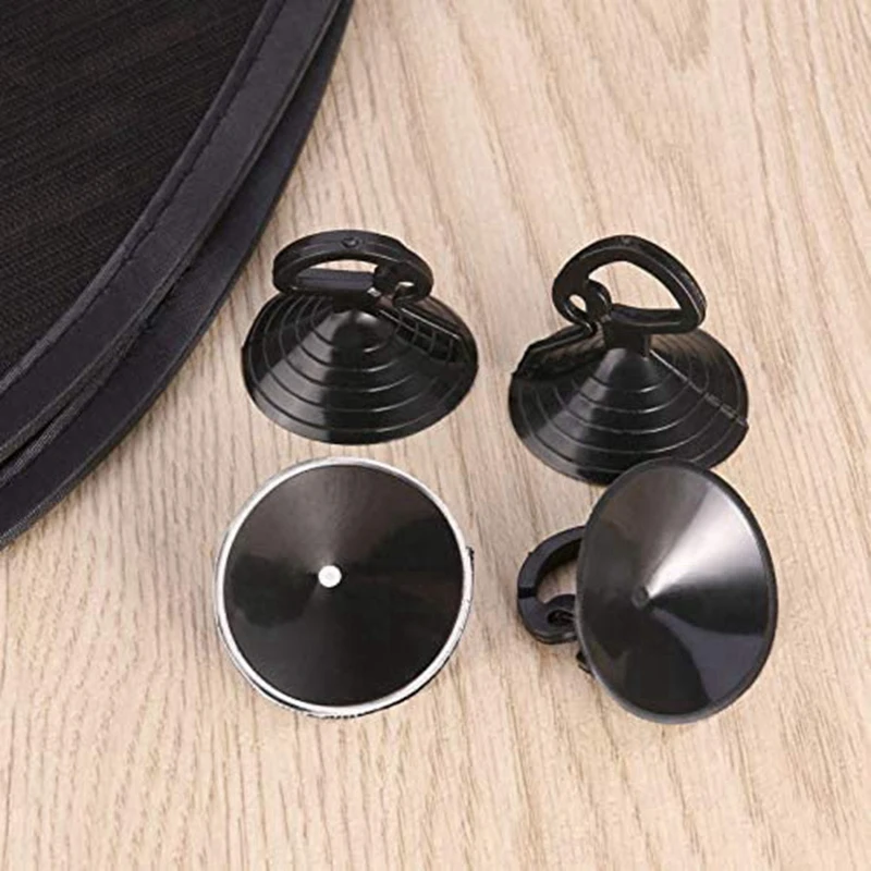 4Pcs Universal Size 25.59X14.96 Inch Car Sun Shade For Side Window With Suction Cups For Baby Kids And Pets