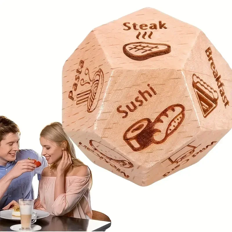 Food Determines Dice Romantic Couple Game For Date Nights And Celebrations Anniversary Valentine s Day Birthday And Christmas Gi