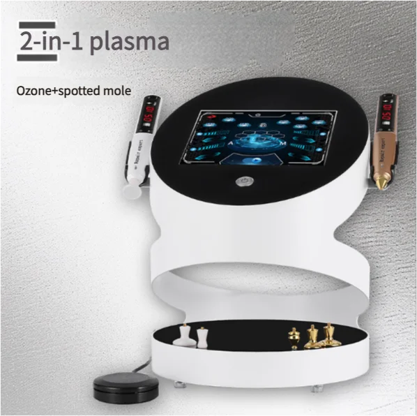 

Ozone Plasma and Flash Plasma Two in One Machine for Skin Rejuvenation Acne Treatment Oil Control Sterilization Beauty Clinic