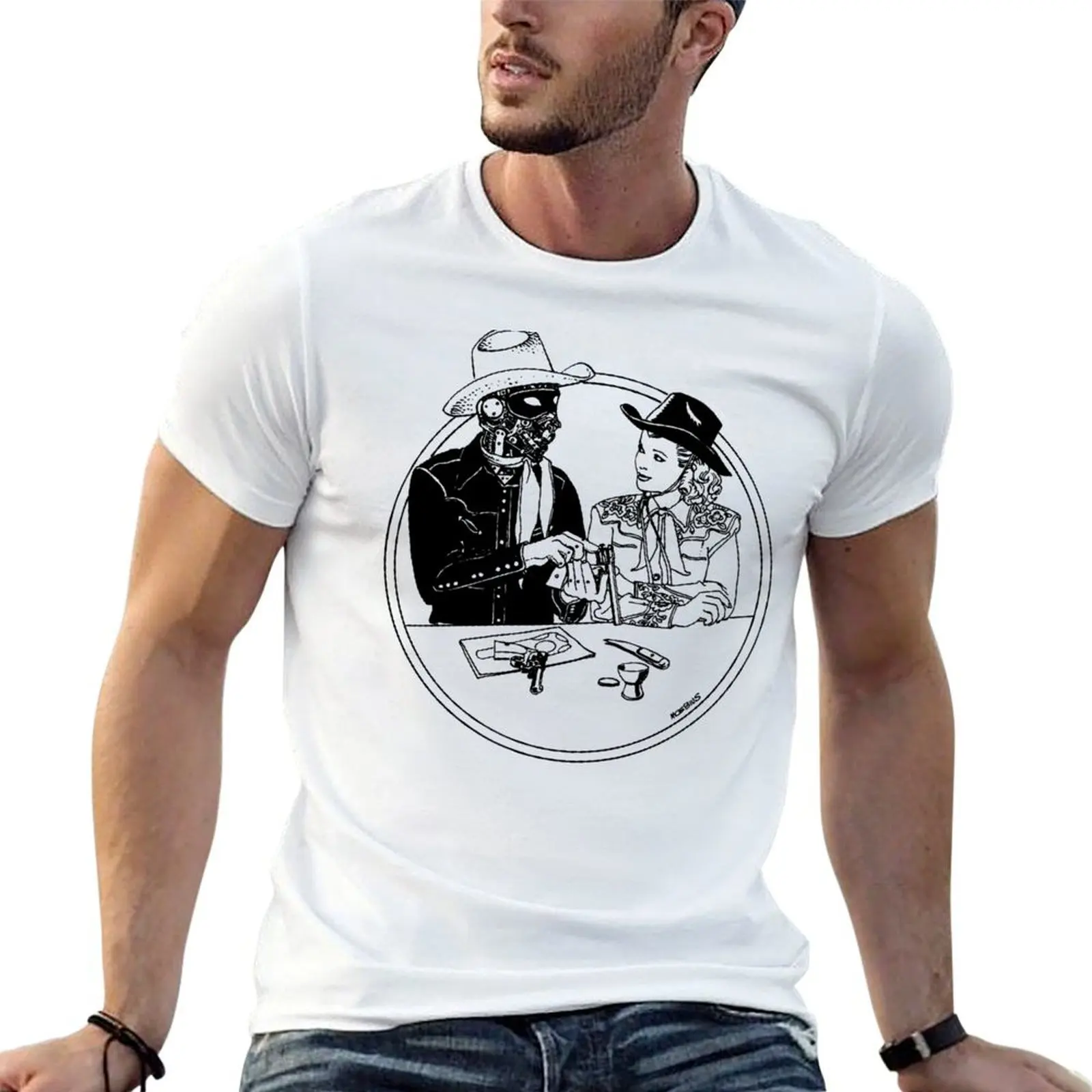 

Westworld T-Shirt t shirts designer t shirt men 100% cotton luxury brand t shirt man luxury T-shirt