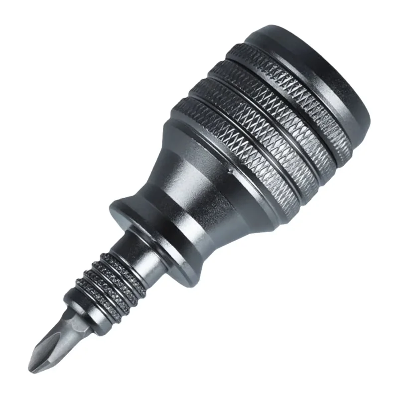 7-in-1 Mini Screwdriver Strong Magnetic Tip Palm Screwdriver Ratchet Screwdriver Mini Quick Ratchet Screwdriver Set
