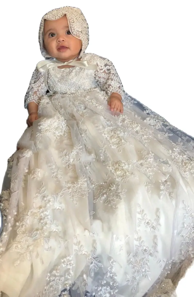 Vestido de cumpleaños para niña recién nacida, vestido de bautizo para bebé, ropa de fiesta de Navidad, 1 año