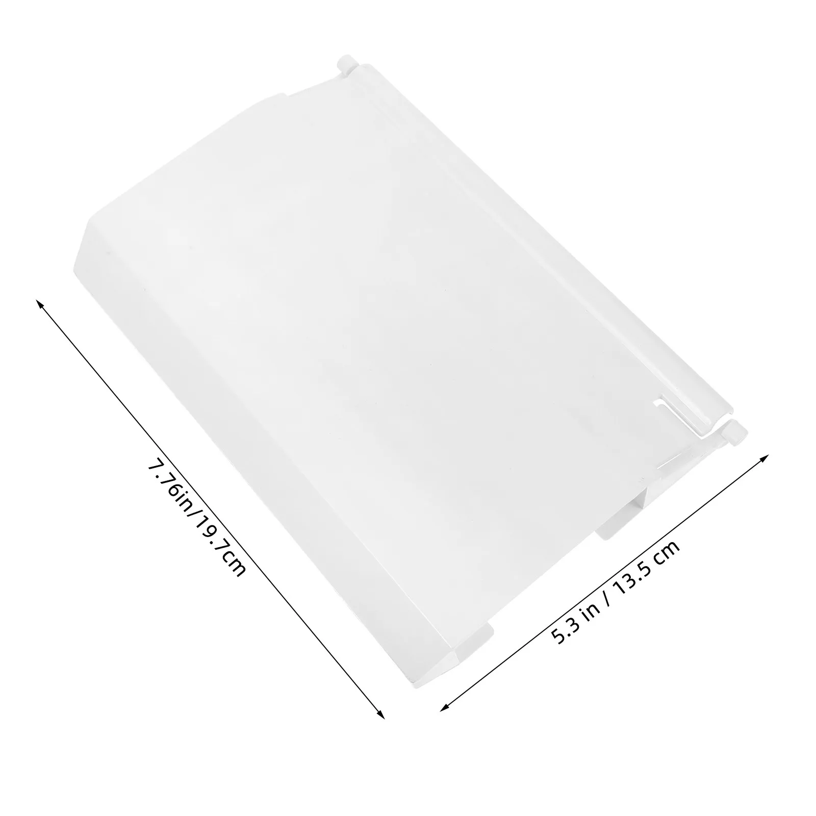 Sturdy Pool Skimmer Door Flap Replacement Baffle Plate Lightweight Plastic Construction for Ground Pool Skimmers Prevents