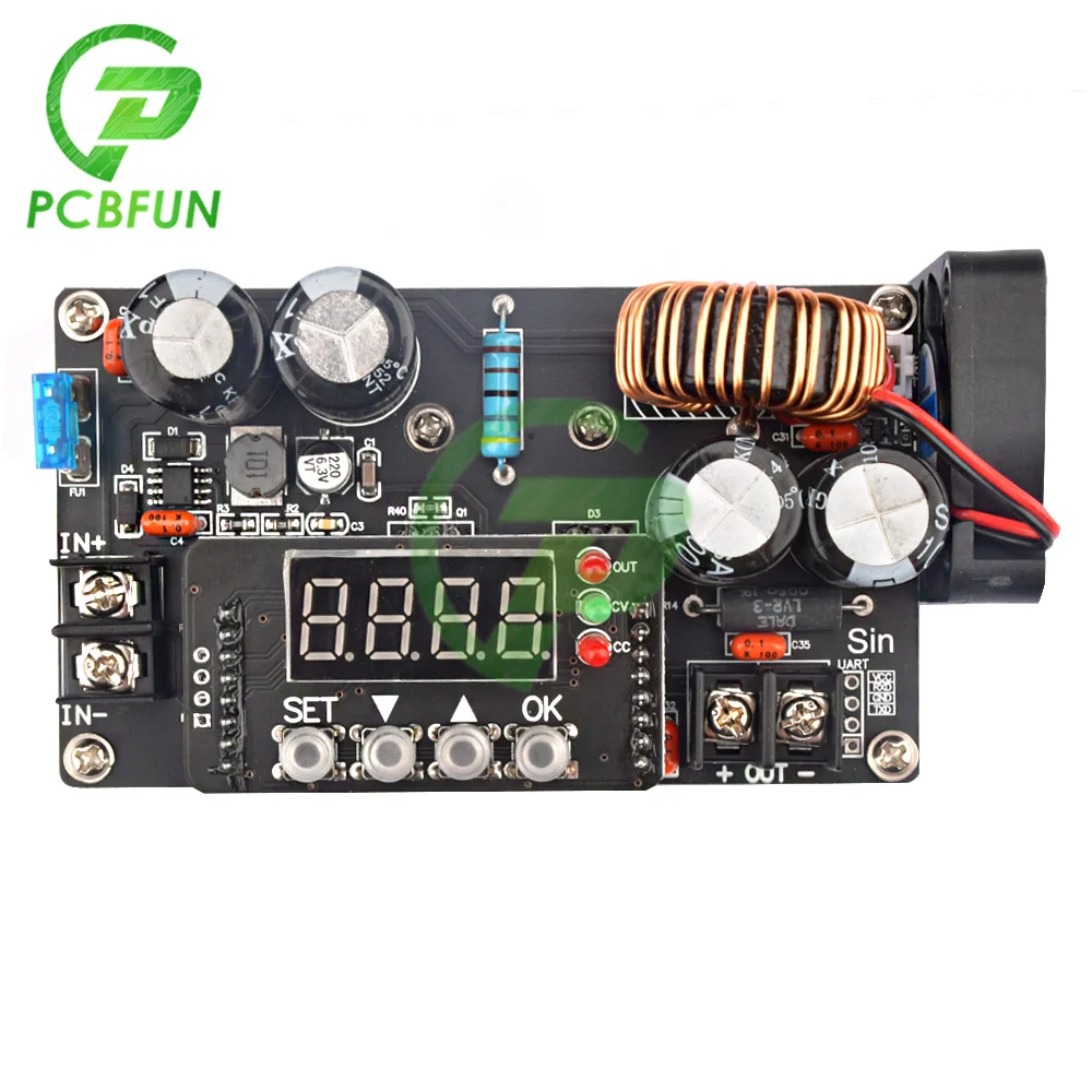 DKP6008 CNC Adjustable DC Step-Down Regulated Power Supply Module Constant Voltage and Constant Current Voltmeter