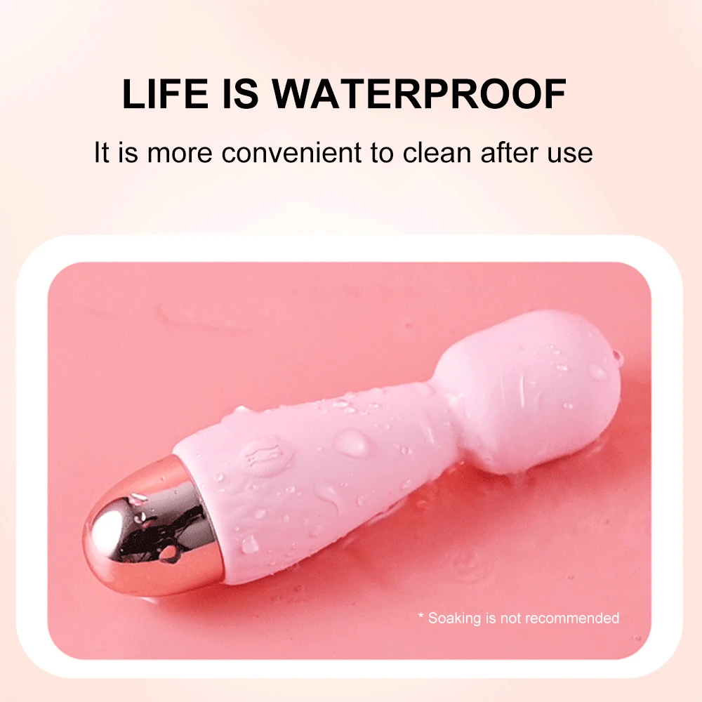 10 Modes Strong Vibration Mini Vibrator Magic Stick USB Charging Massager Clitoris G-Spot Vibrators Sex Toy For Women Adults 18 - Image 3