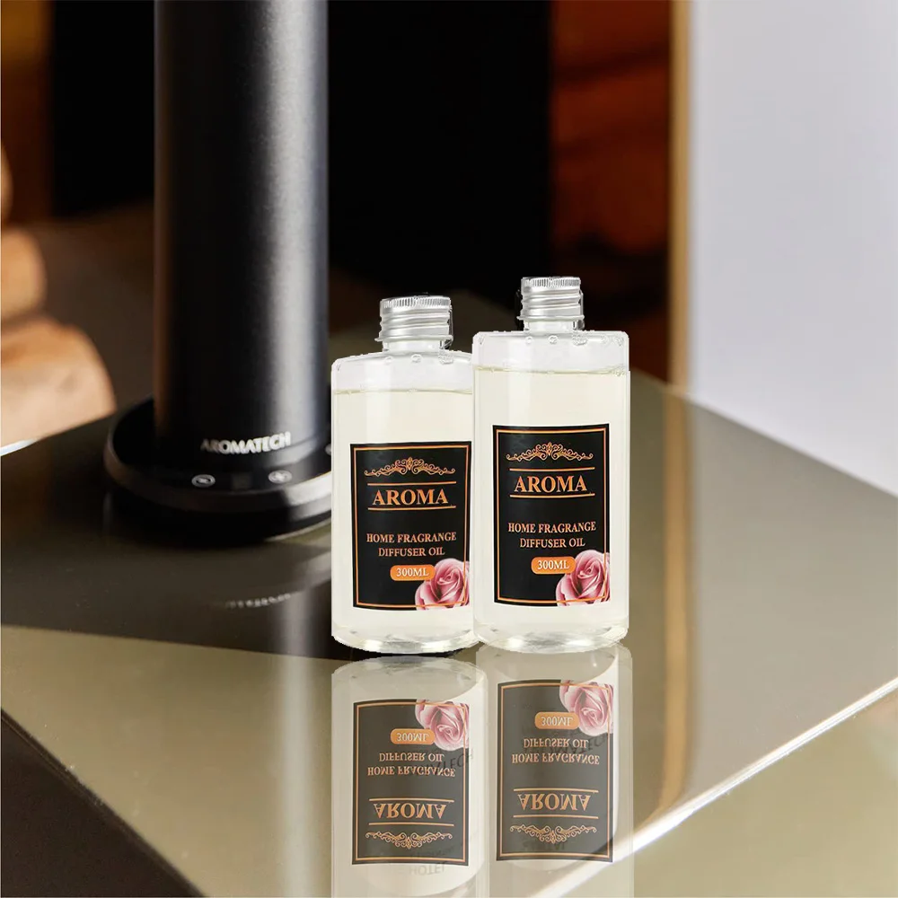 Conjunto difusor de fragrância com lavanda chá branco pêssego osmanthus perfume doméstico banheiro decoração de casa 300ml