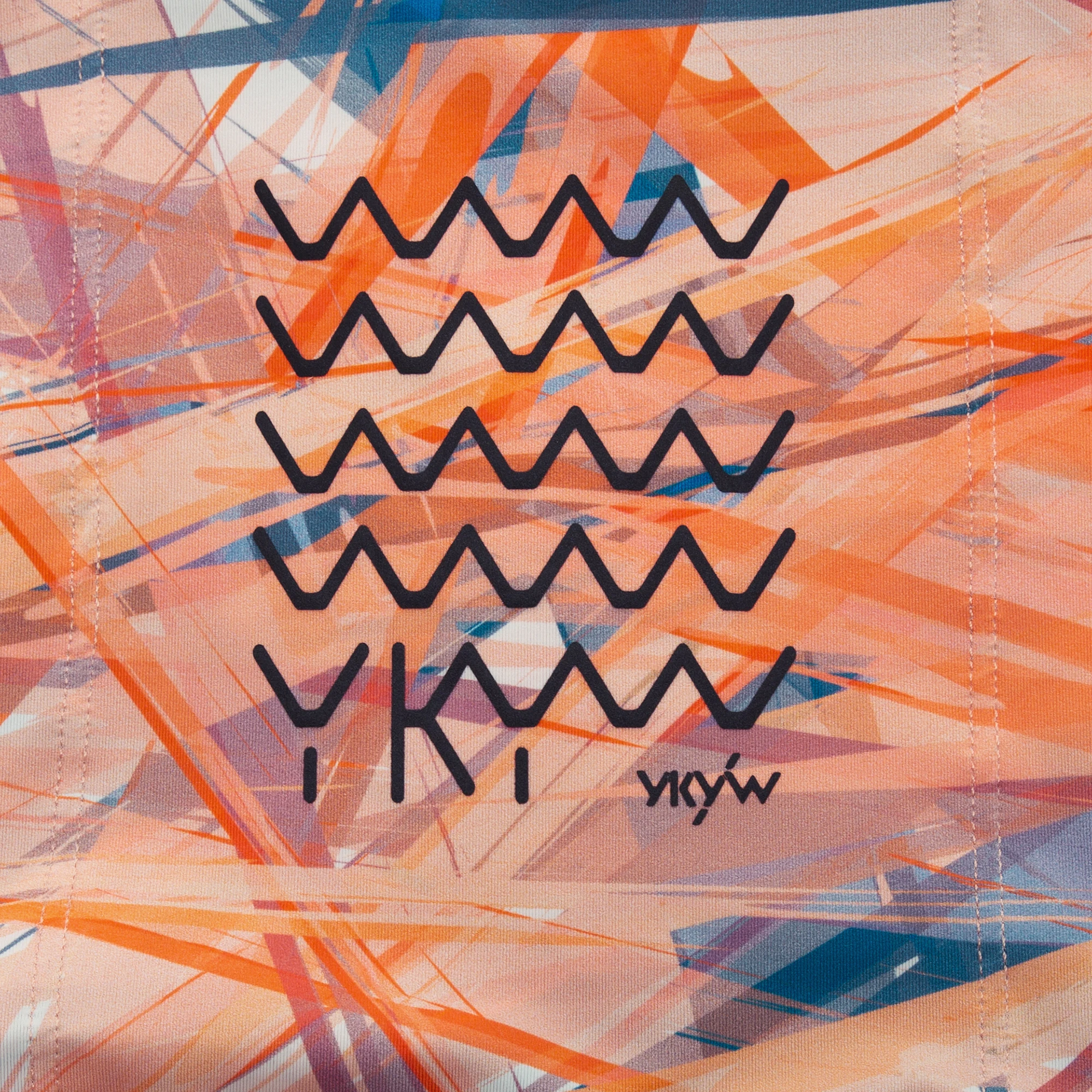 YKYW Herren-Radtrikot, kragenlos, weich, leicht, für Rennräder, atmungsaktiv, Sommer, kurzärmelig, nahtlos, schmal geschnitten – Detail 27
