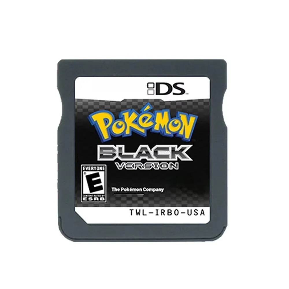 بوكيمون NDS/3DS سلسلة إكسبيديشن NDS لعبة كاسيت بوكيمون أبيض 2/أسود 2 لعبة متاهة إنجليزية لا تصدق