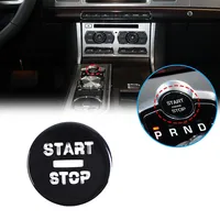 For Jaguar XF 2008 2009 2010 2011 2012 2013 2014 2015 Car Engine Start Stop Button Cover Sticker alloy Auto Accessories 1 Pcs