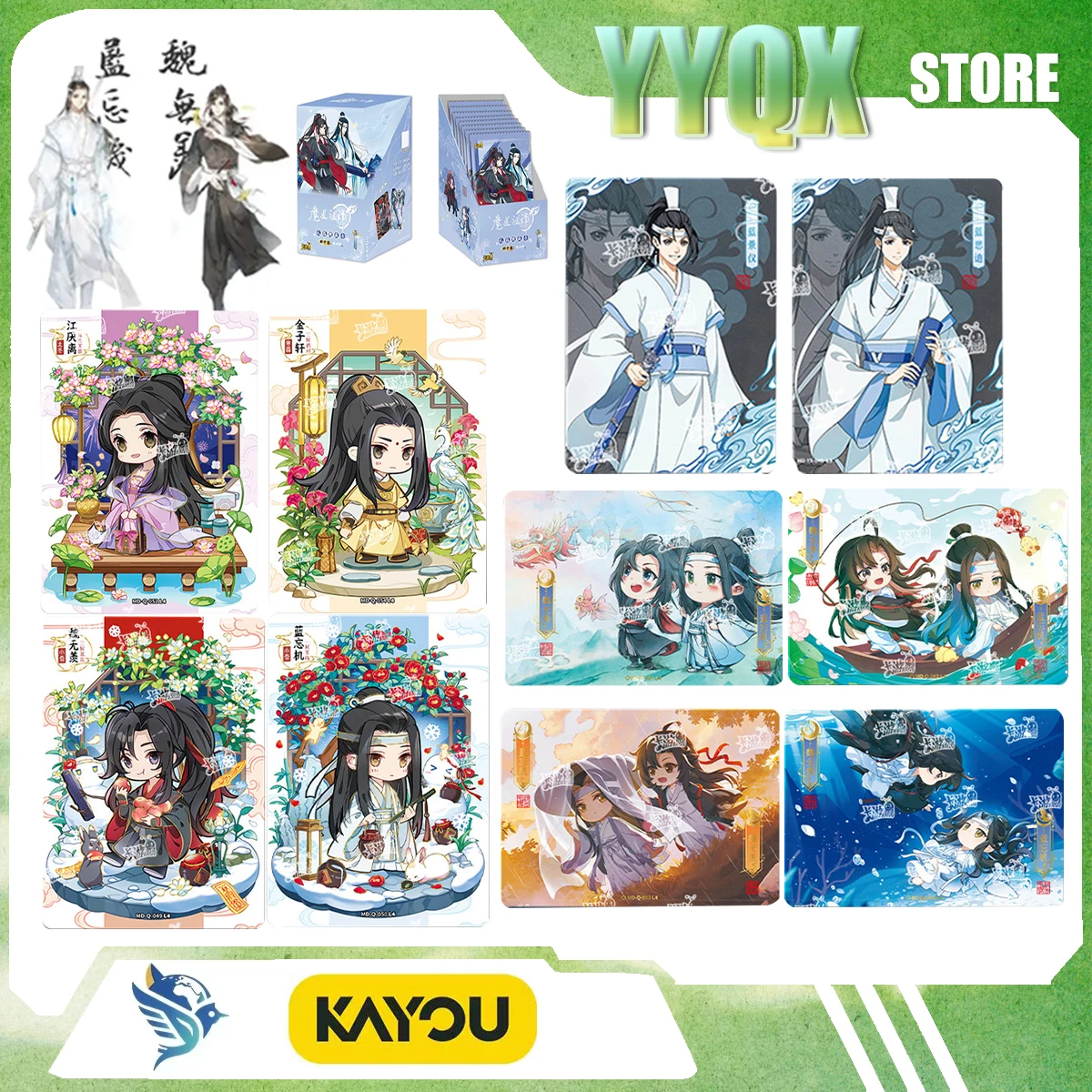 kayou-2026-new-grandmaster-of-demonic-cultivation-card-collection-ornament-surprise-gift-merchandise-cartoon-comic-surroundings
