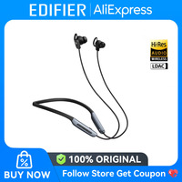 Edifier W280NB Pro Wireless Noise Cancelling Neckband Headphones Hi-Res LDAC Sport Earphones Bluetooth V5.4 IP55 Waterproof