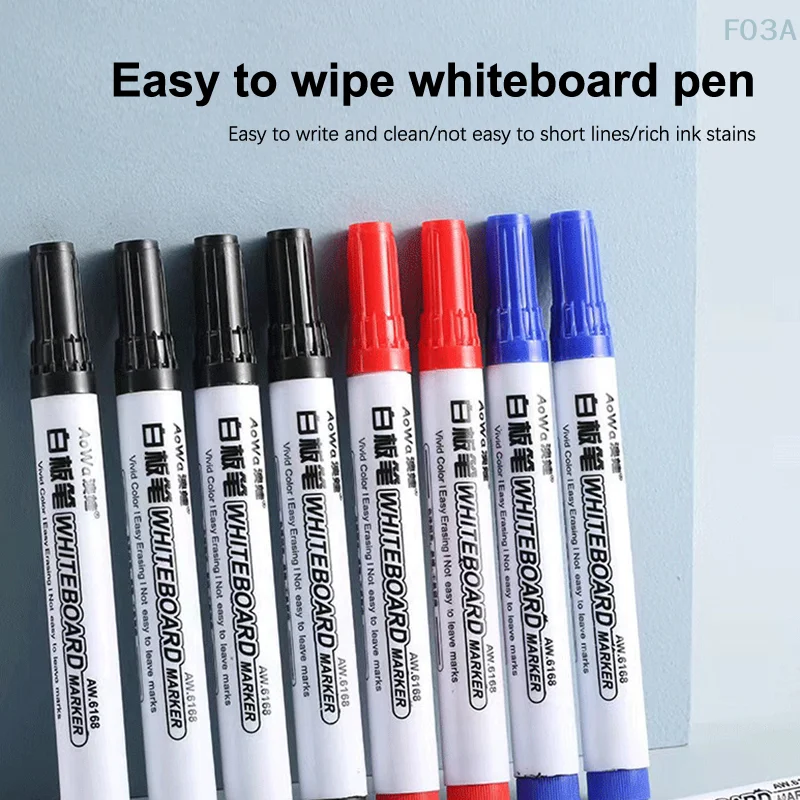 Office Supplies Erasable Waterproof White Board Pen Water-based Magnetic Whiteboard Marker Kid Drawing Board Pen Marker Pen