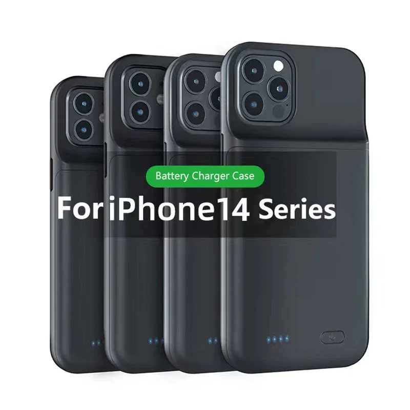 

Чехол для зарядного устройства емкостью 7000 мАч, внешний аккумулятор для iPhone 16 15 14 11 pro Max 13 12 Mini 8 7 Power Bank, чехол для зарядки