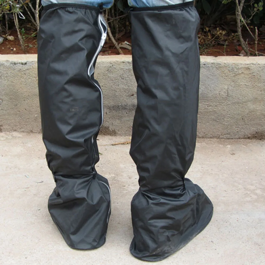 

Waterproof Rain Boots Reusable Shoe Covers PVC Protector Anti skid Overshoes Durable Travel Camping Shoe Protective Cover