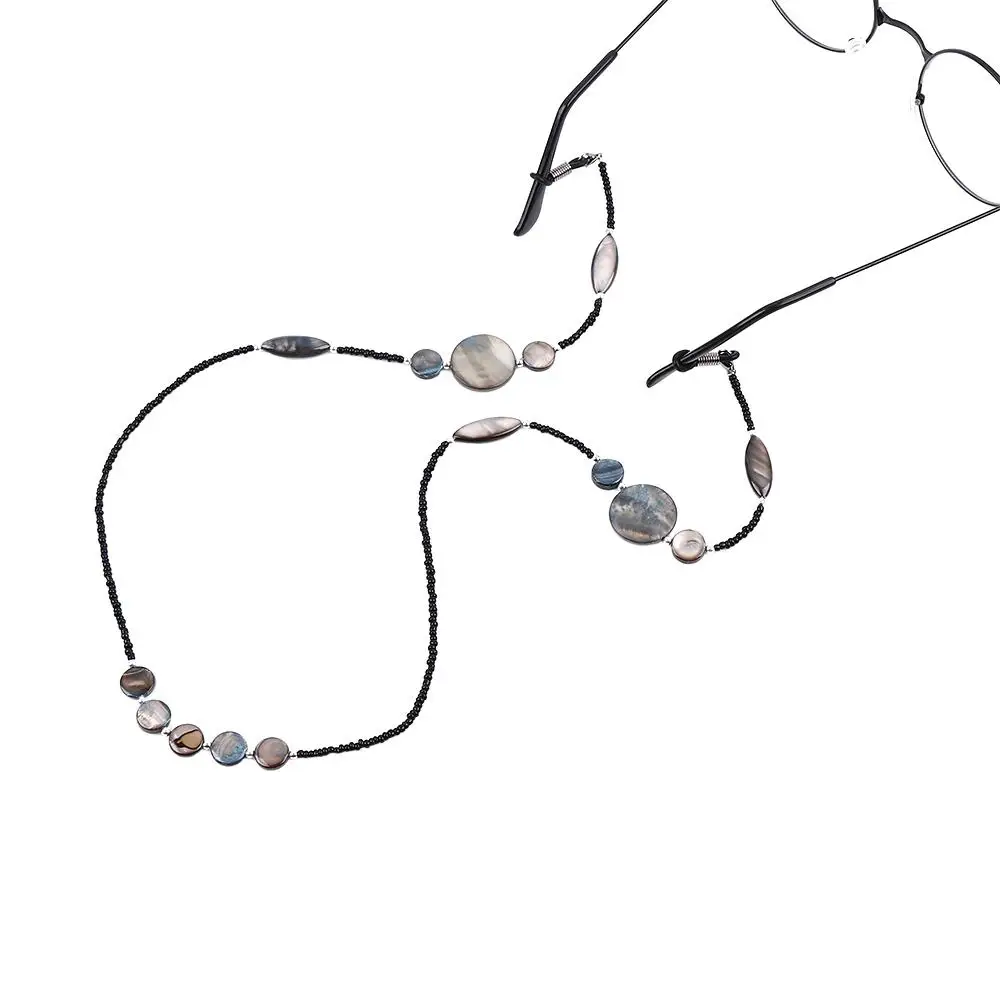 Reading Glasses Shell Beads Cords Women Beaded Eyeglass Lanyard Glasses Chain Eyewear Retainer Sunglasses Chain